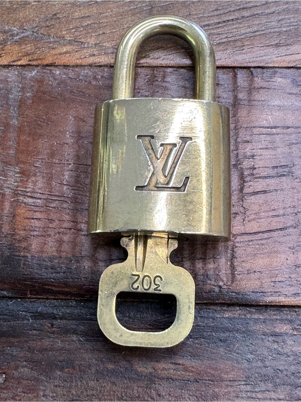 Louis Vuitton #302 Brass Lock & Key